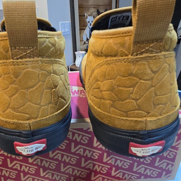 Vans Giraffe Mid Slip MTE-1 Shoes Brown / Black Mens Size 12 NEW VN0A5KQSY49 - Picture 6 of 12